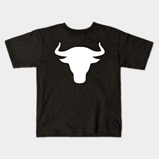 America Bull Head Horn Kids T-Shirt